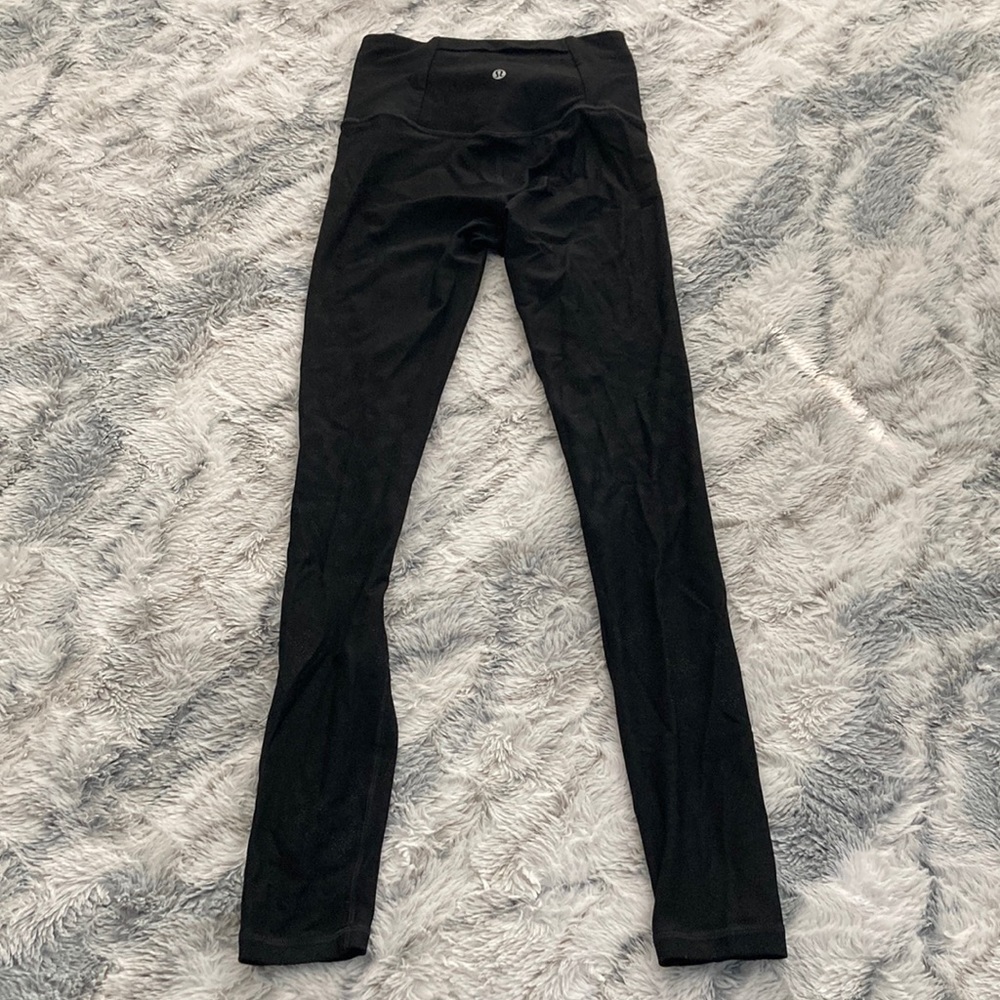 Lululemon Wunder Train mesh leggings size 4